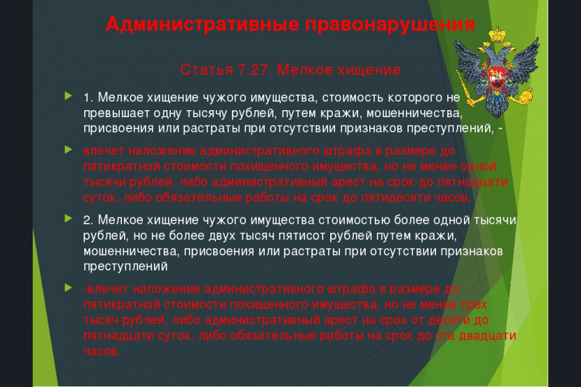 Профилактика краж презентация
